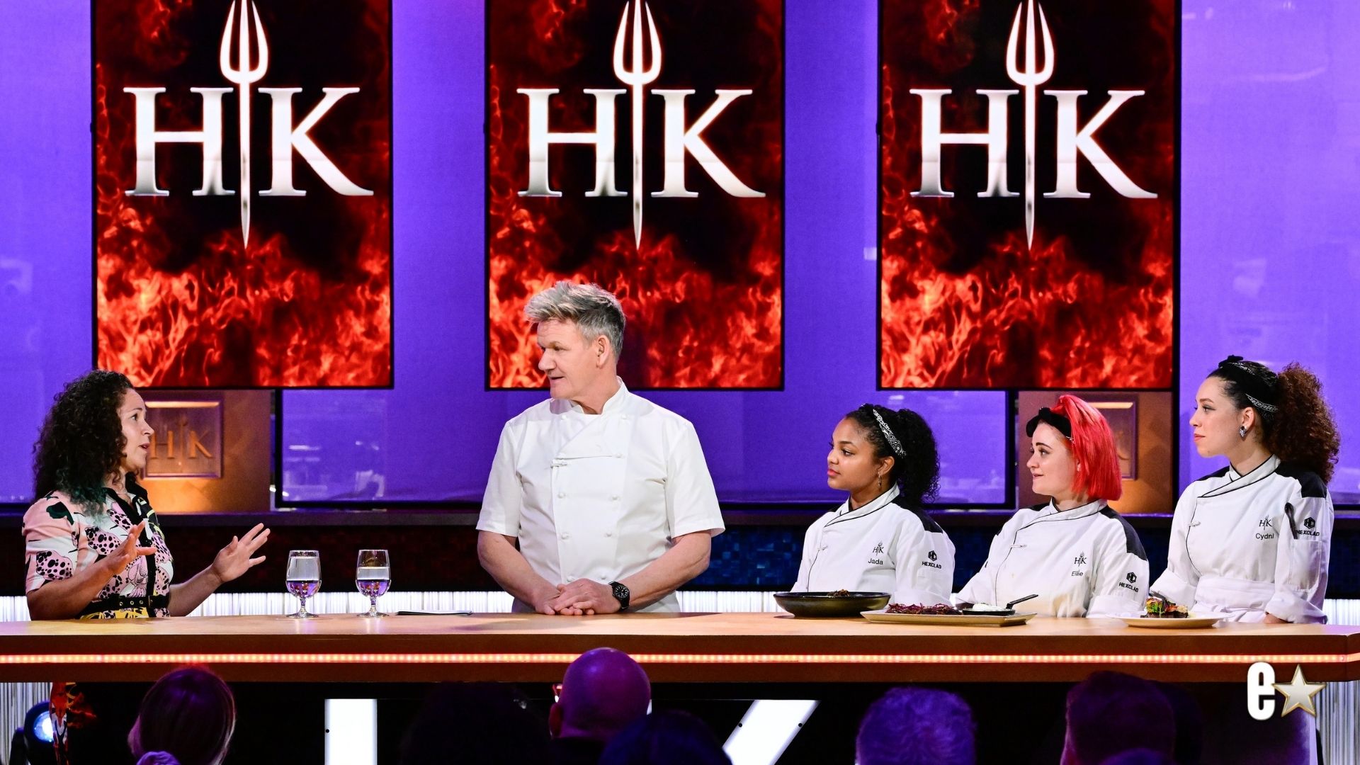 Chef Gordon Ramsay, Jada, Ellie, Cydni