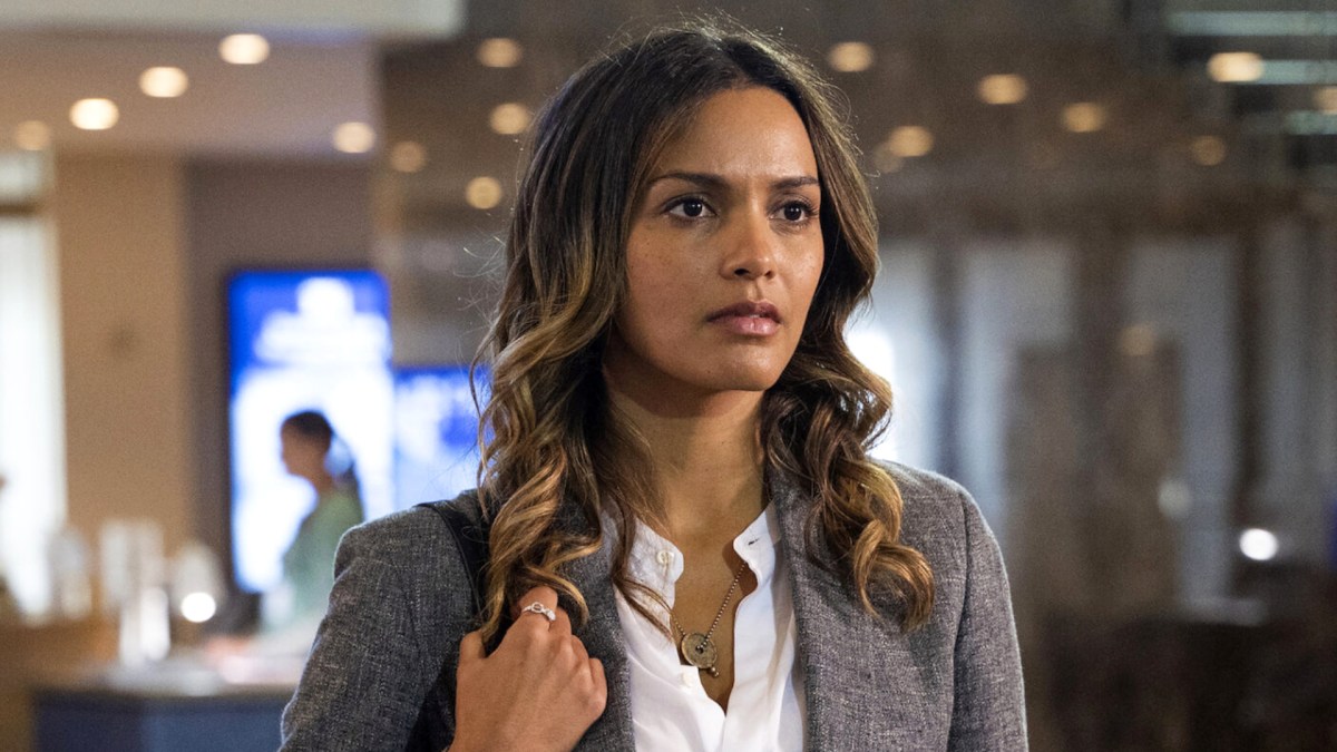 Jessica Lucas in "The Resident" circa 2022.