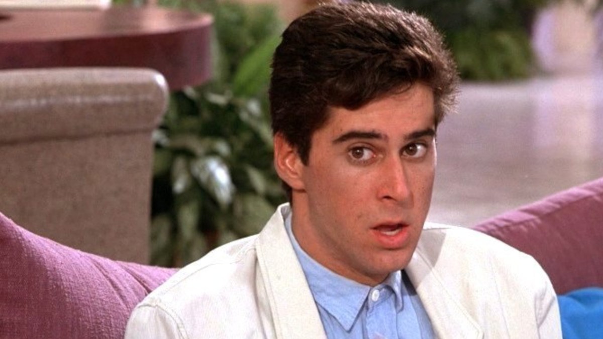 Jonathan Silverman as Richard Parker in "Weekend at Bernie's" (1989).