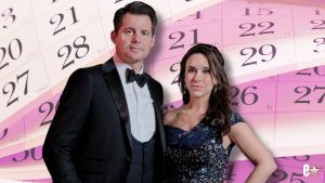 Kristoffer Polaha and Lacey Chabert