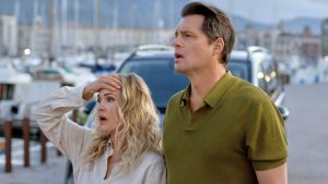 Emilie Ullerup and Kristoffer Polaha