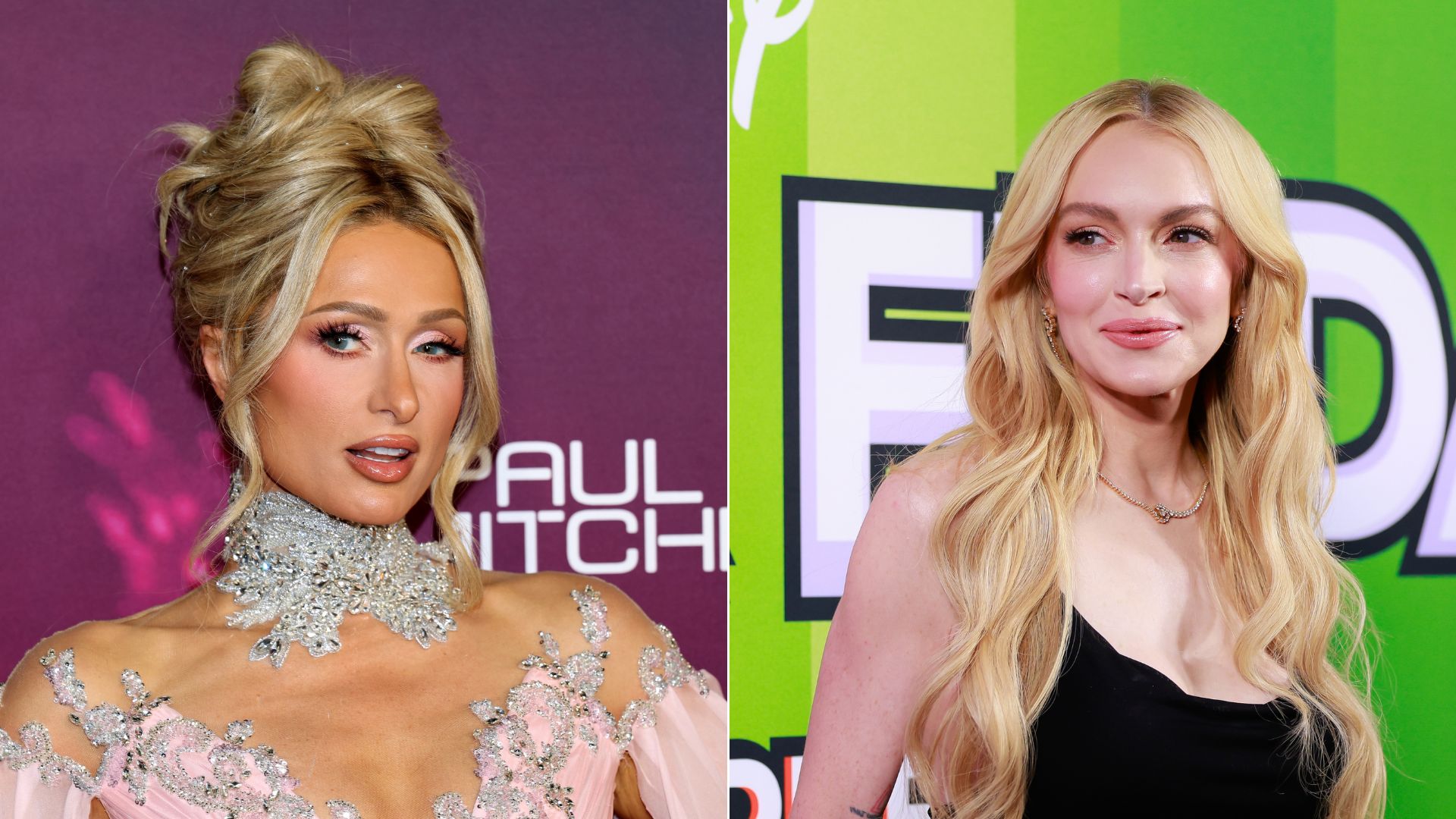 Paris Hilton and Lindsay Lohdan