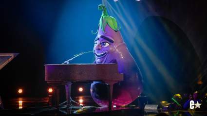 Eggplant on ‘The Masked Singer’ Week 2 Clues & Guesses