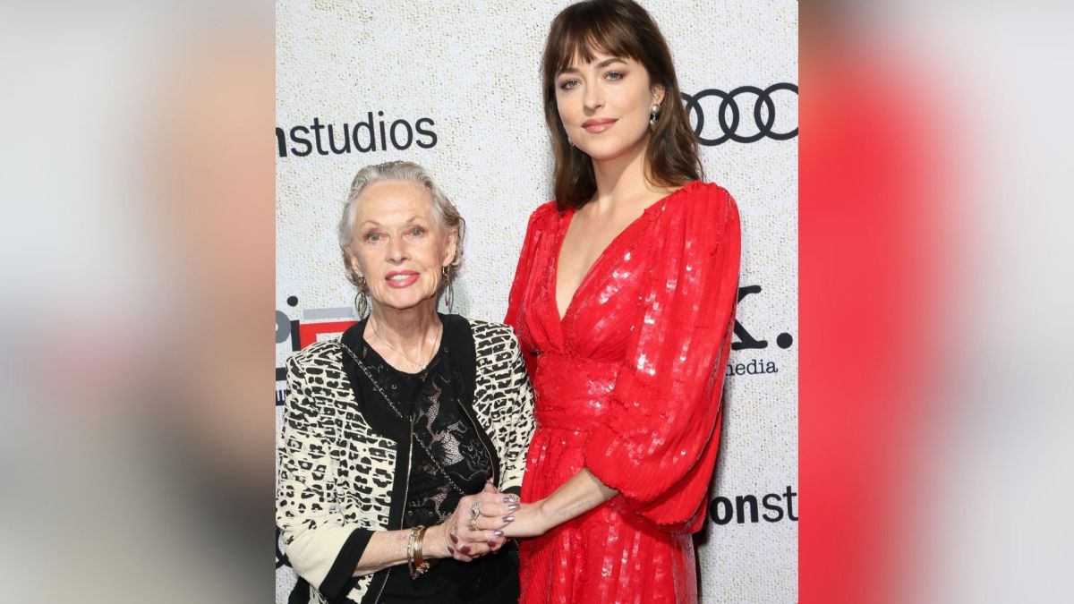 Tippi Hedren & Dakota Johnson