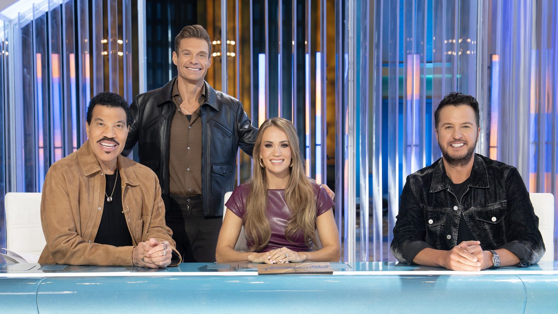 LIONEL RICHIE, RYAN SEACREST, CARRIE UNDERWOOD, LUKE BRYAN