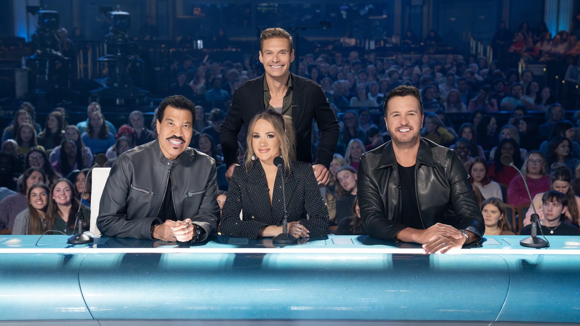 LIONEL RICHIE, CARRIE UNDERWOOD, RYAN SEACREST, LUKE BRYAN