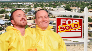 Aaron Paul and Bryan Cranston