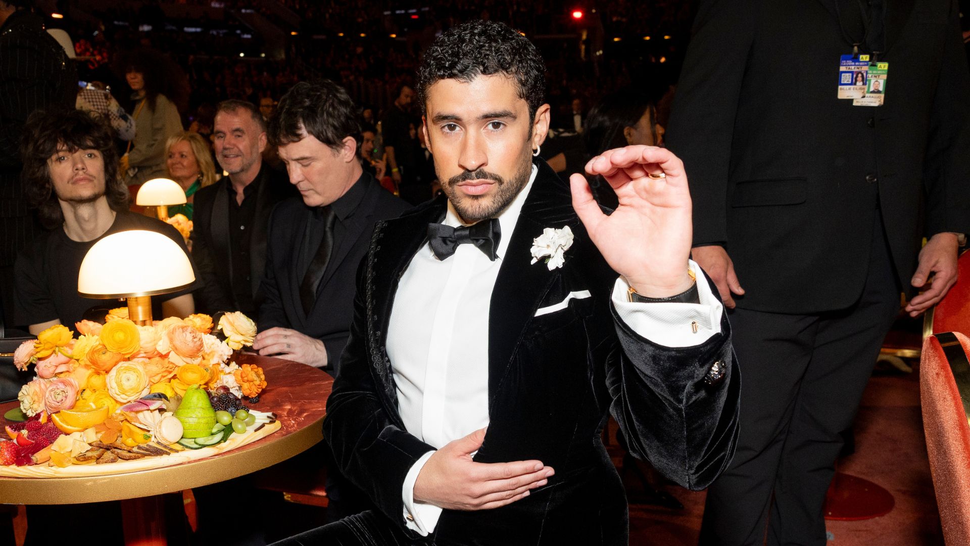 Bad Bunny attends the 68th GRAMMY Awards at Crypto.com Arena on February 01, 2026
