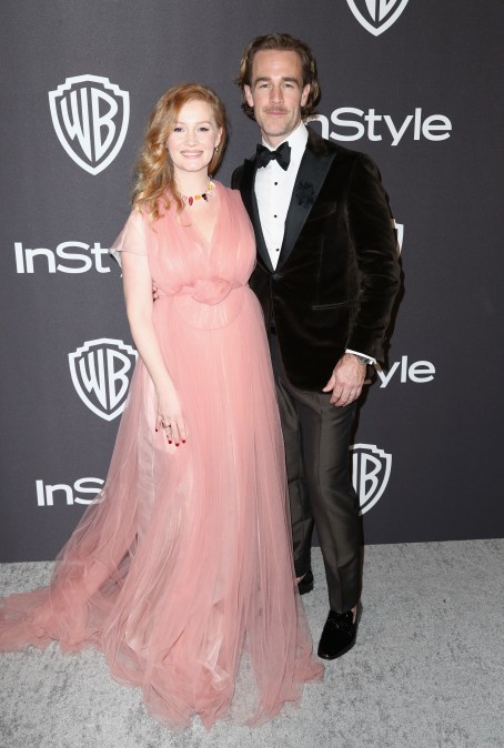 Actor  James Van Der Beek and Kimberly Van Der Beek 