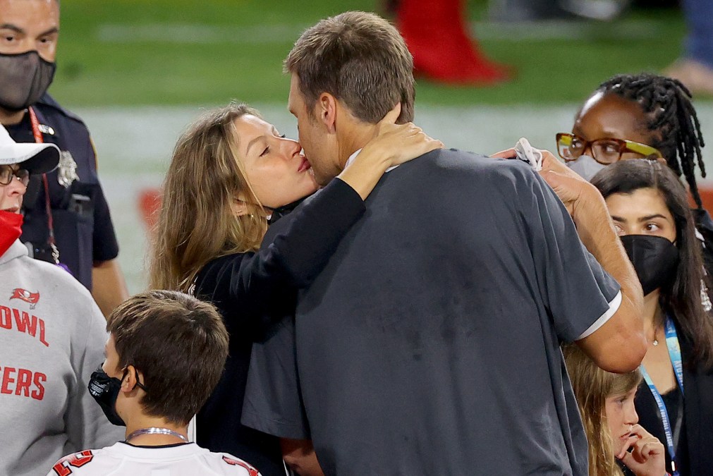 Gisele and Tom Brady