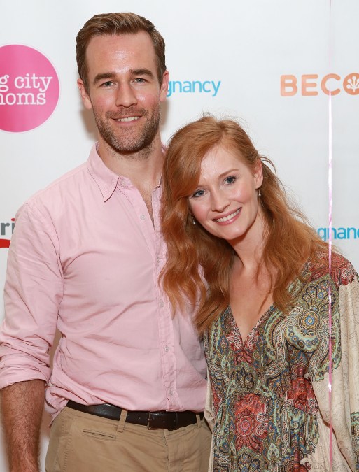 James Van Der Beek and Kimberly Van Der Beek in 2013