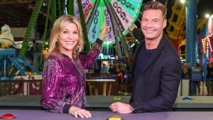 Vanna White and Ryan Seacrest