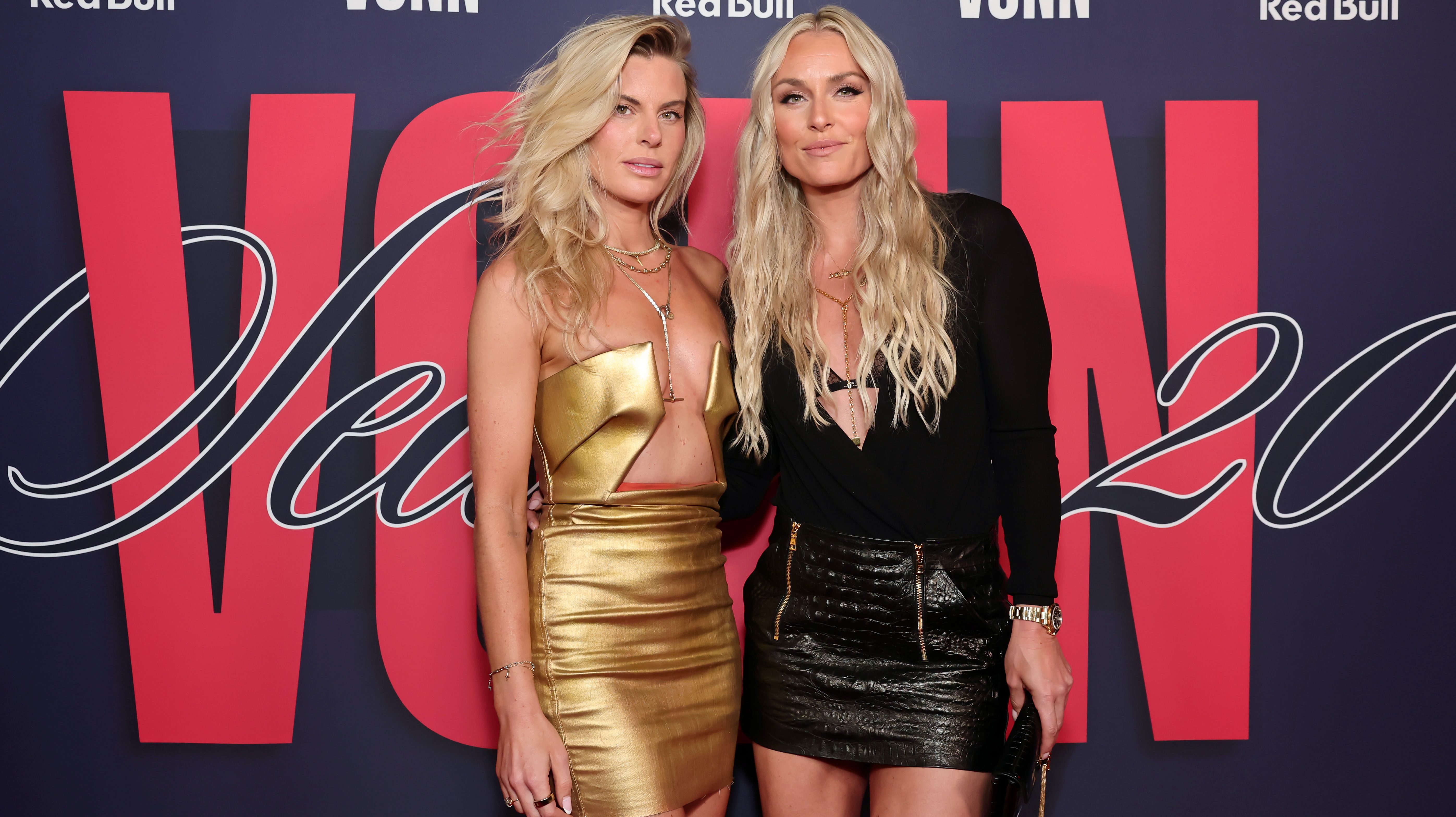 Karin Kildow and Lindsey Vonn.
