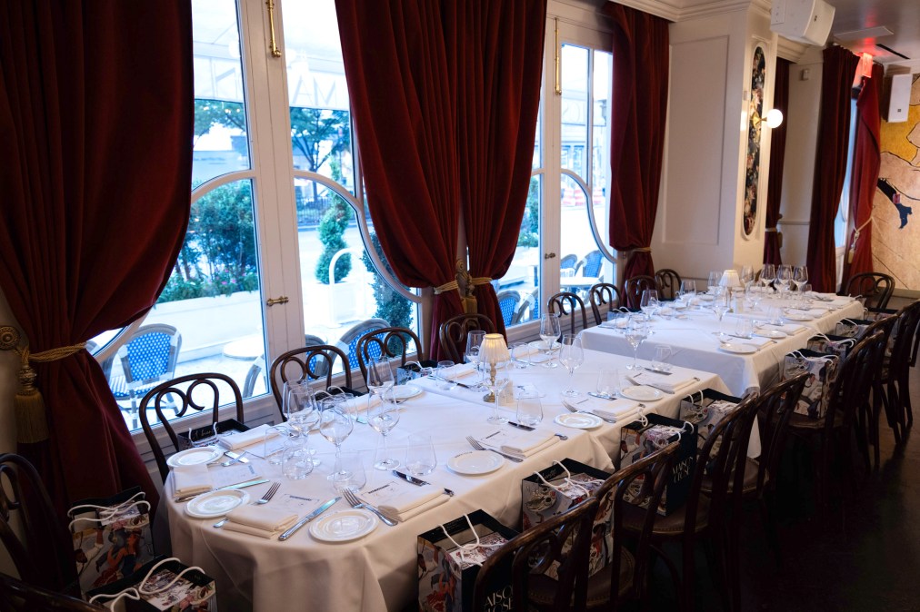 Atmosphere during the L’Enchanteur Pre-NYFW Dinner and Show @ Maison Close at Maison Close on September 9, 2025 in New York City. (Photo by Brian