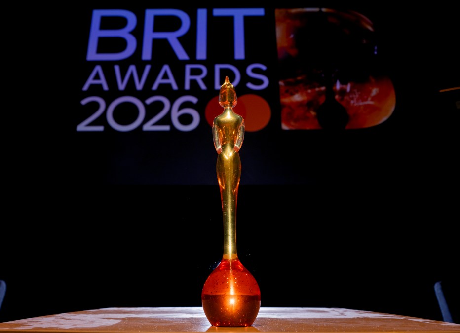 BRIT Award trophy