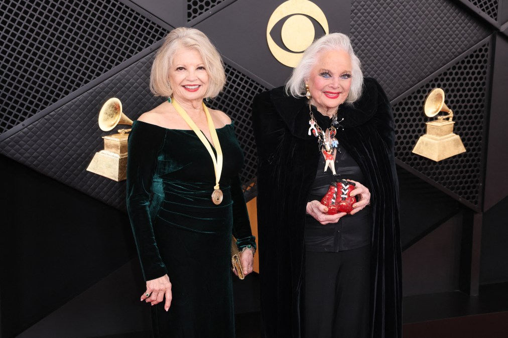 Kathy Garver and Carol Connors