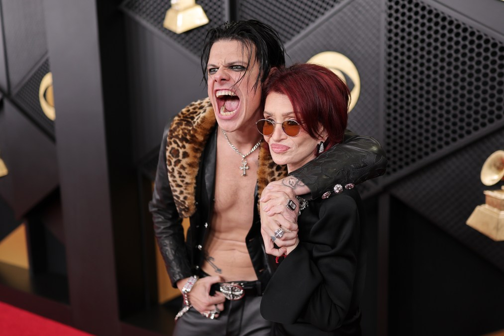 Yungblud and Sharon Osbourne
