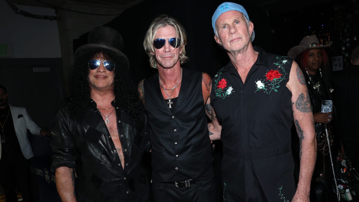 Slash, Duff McKagan, Chad