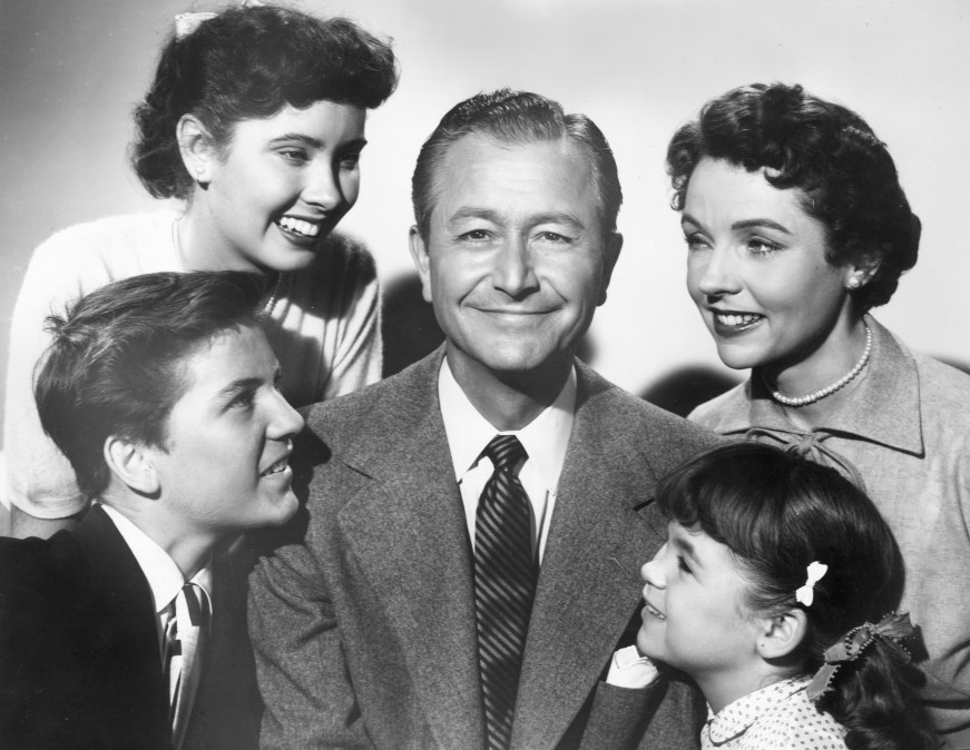Billy Gray, Elinor Donahue, Robert Young, Jane Wyatt and Lauren Chapin