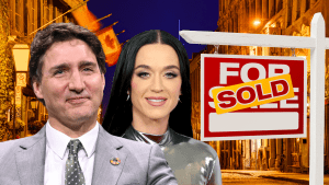 Justin Trudeau and Katy Perry