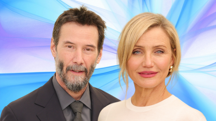 Keanu Reeves and Cameron Diaz