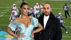 Kim Kardashian and Lewis Hamilton