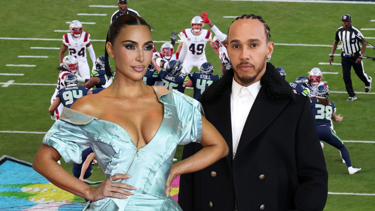 Kim Kardashian and Lewis Hamilton