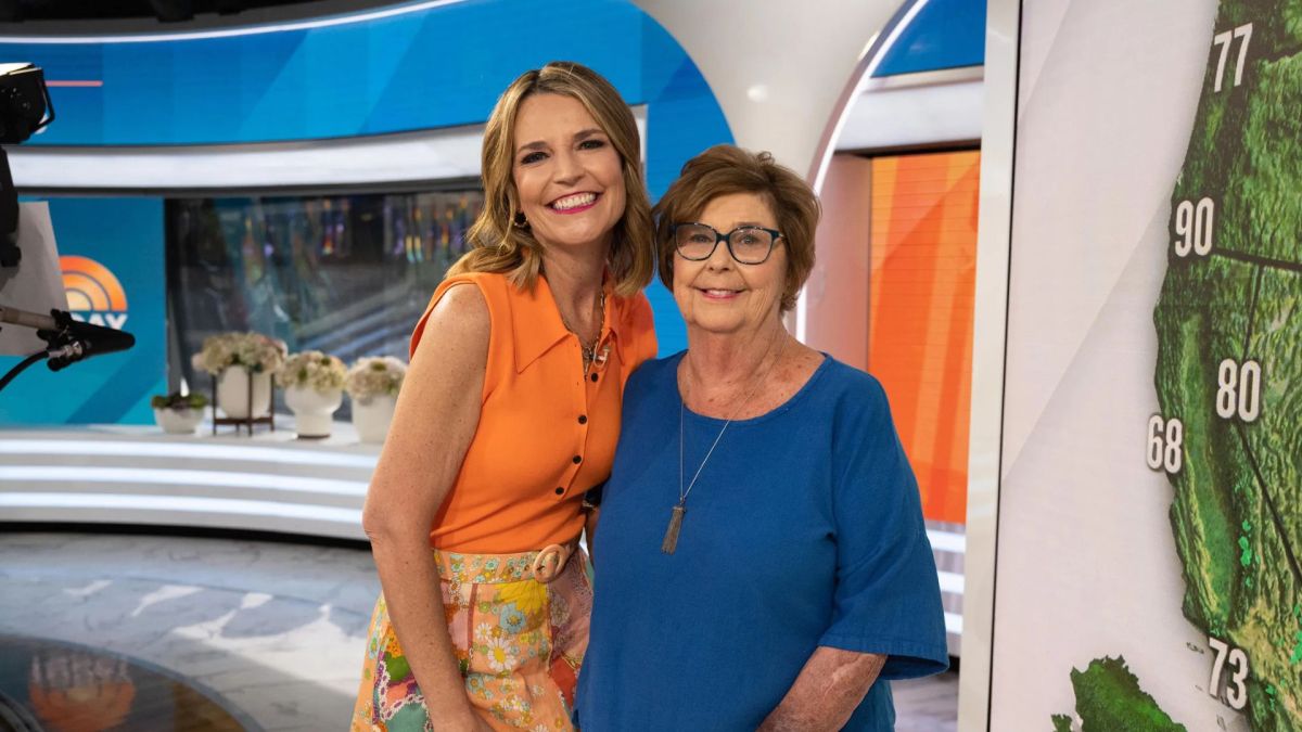 Savannah Guthrie and her Mom Nancy on 'Today'
