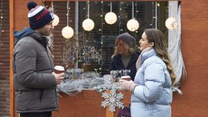 Luke Macfarlane and Alexa PenaVega