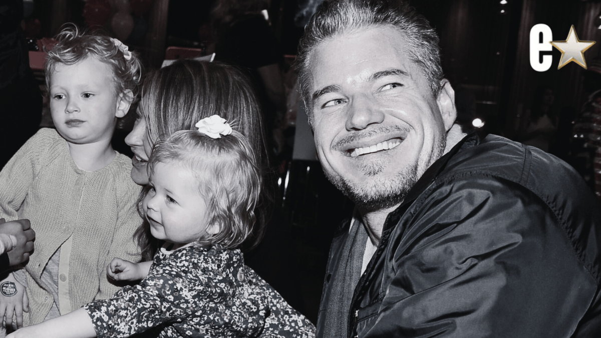 Eric Dane with his family
