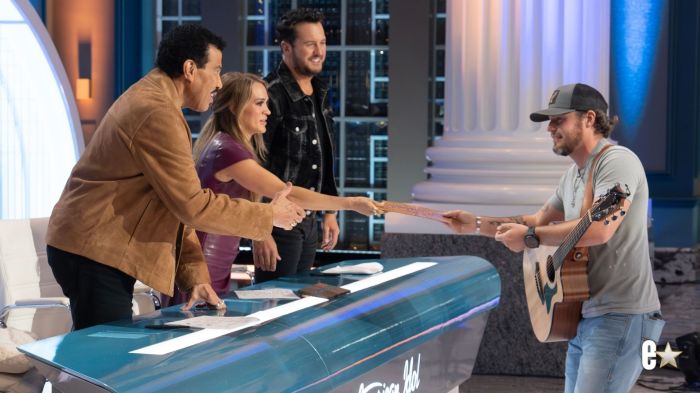 Lionel Richie, Carrie Underwood, Luke Bryan