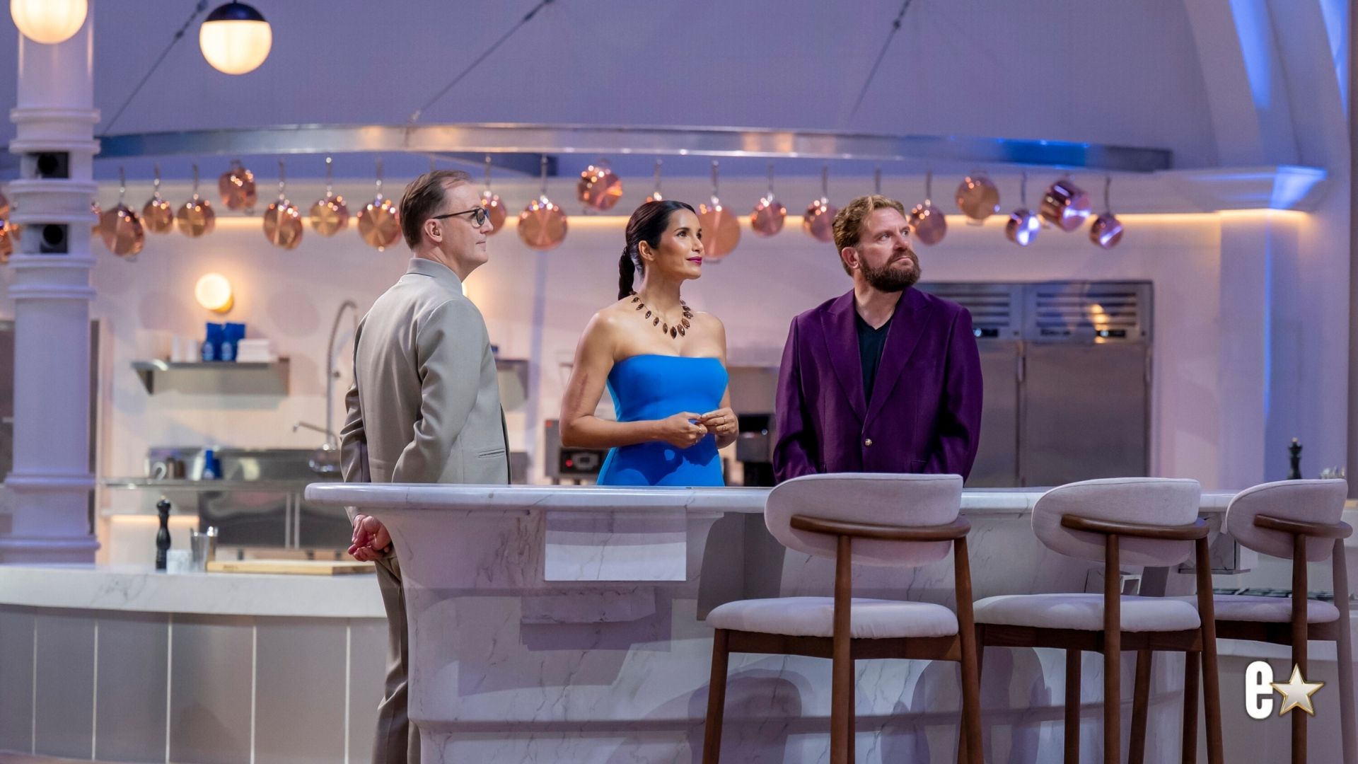 Wylie Dufresne, Padma Lakshmi, Michael Cimarusti