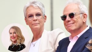 Catherine O'Hara, Jamie Lee Curtis and Christopher Guest.