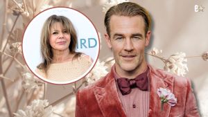 James Van Der Beek and his "Dawson's Creek" mom, Mary-Margaret Humes