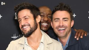 Tyler Hynes, BJ Britt, and Jonathan Bennett