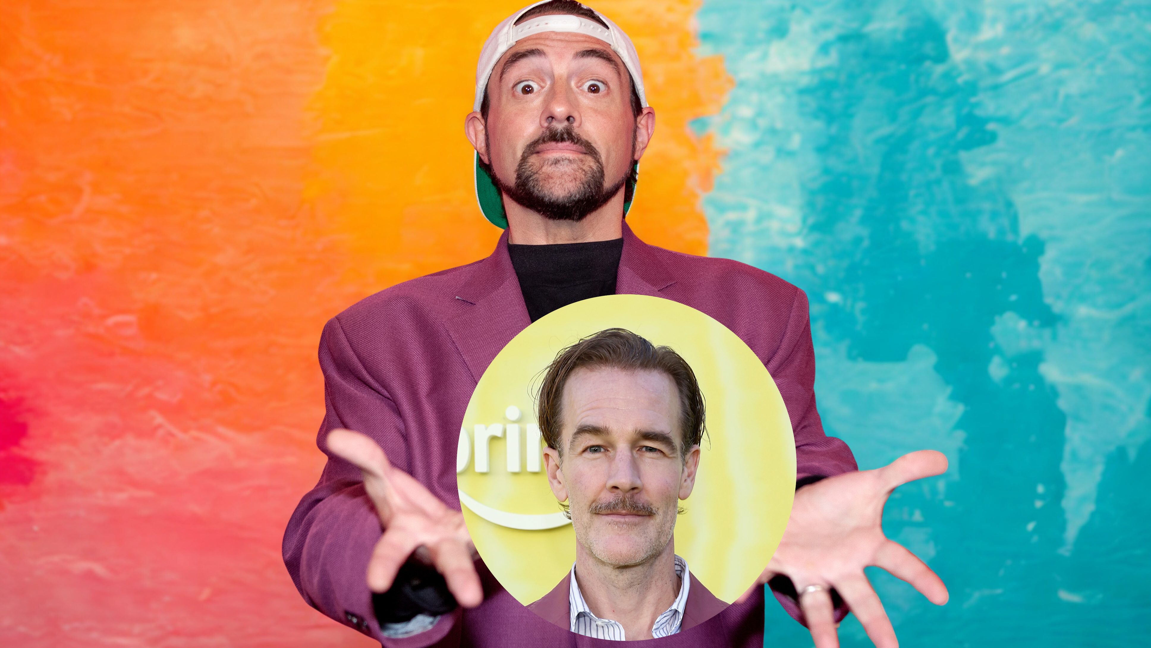 Kevin Smith and James Van Der Beek.