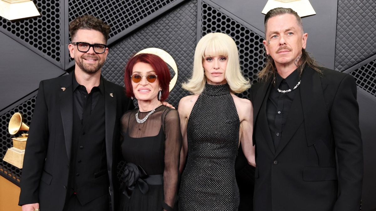 Jack Osbourne, Sharon Osbourne, Kelly Osbourne & Sid Wilson