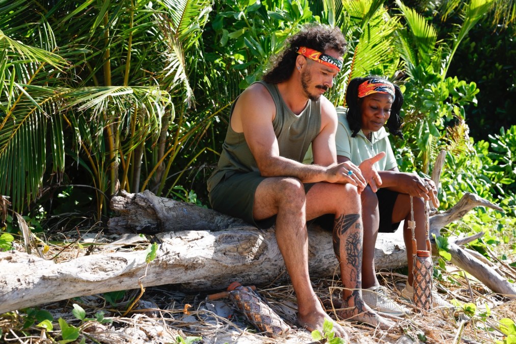 Ozzy Lusth and Cirie Fields