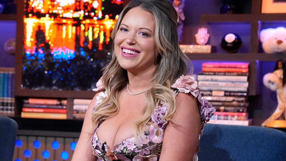 Amanda Frances smiling during an appearance on “Watch What Happens Live”