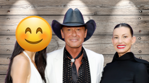 Audrey McGraw, Tim McGraw and Faith Hill