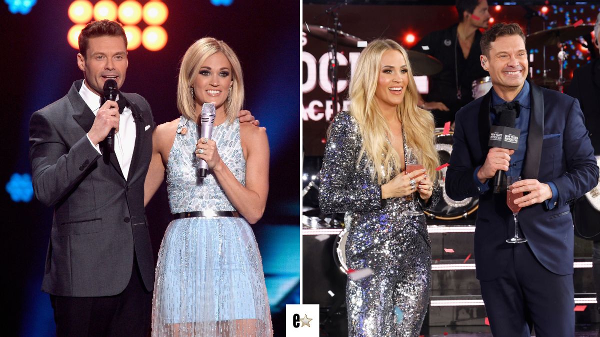 Ryan Seacrest and Carrie Underwood