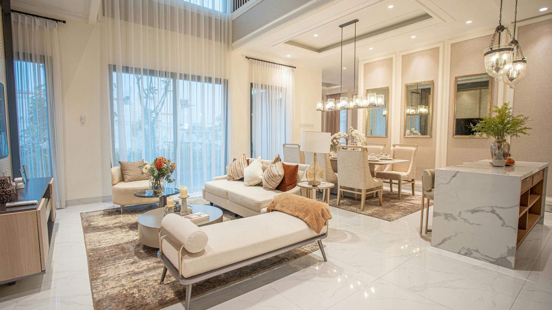 A living room