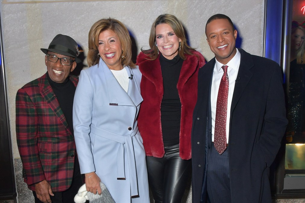 Al Roker, Hoda Kotb, Savannah Guthrie, and Craig Melvin 