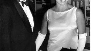 Katie Couric and her husband Jay Monahan attend an event