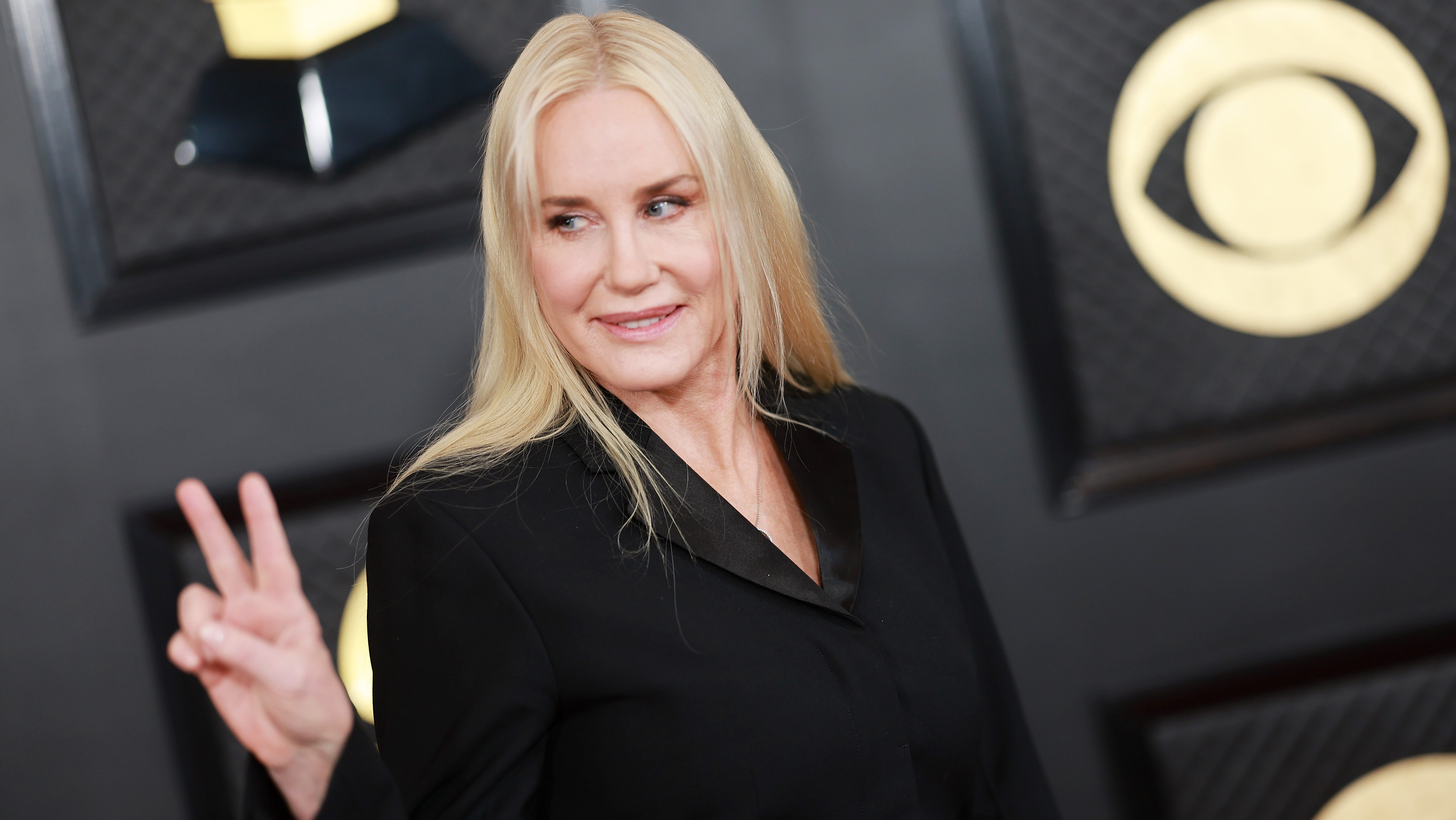 Daryl Hannah attends the 65th GRAMMY Awards on February 05, 2023.