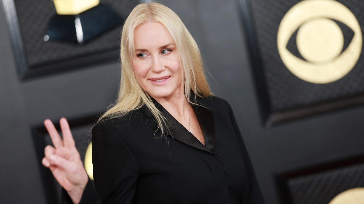 Daryl Hannah attends the 65th GRAMMY Awards on February 05, 2023.