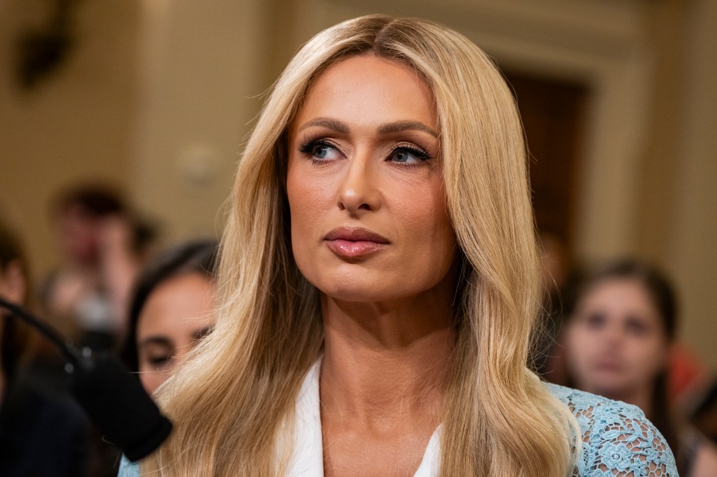 TV personality and child welfare advocate Paris Hilton 