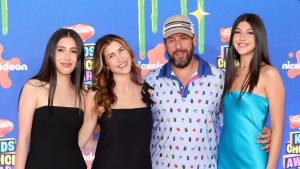 Sadie Sandler, Jackie Sandler, Adam Sandler and Sunny Sandler