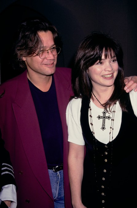 Valerie Bertinelli and Eddie Van Halen in 1994.