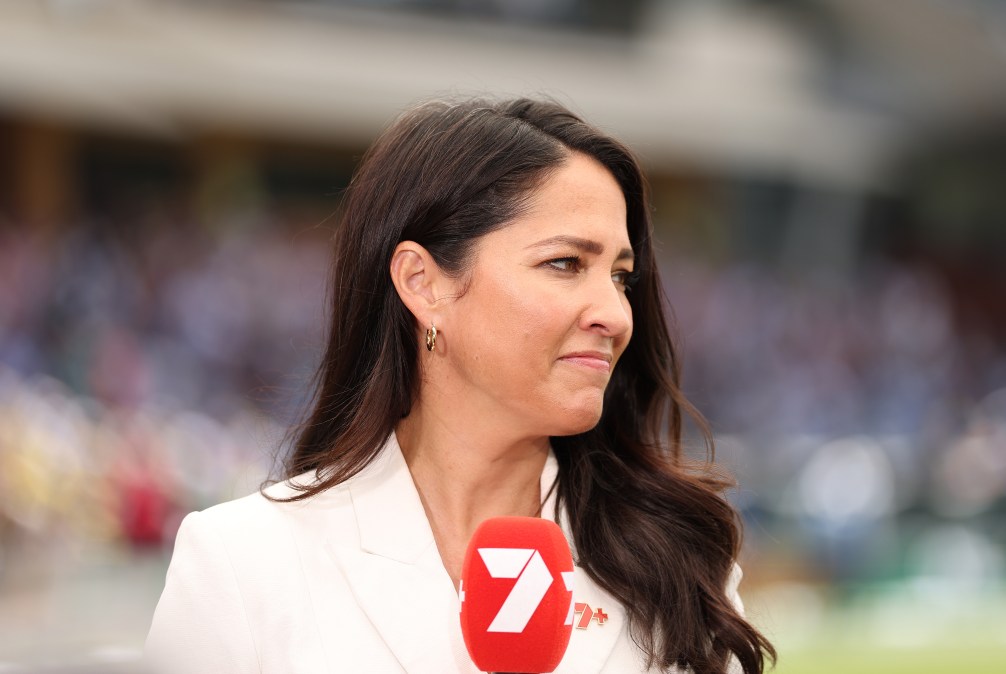Commentator Mel McLaughlin